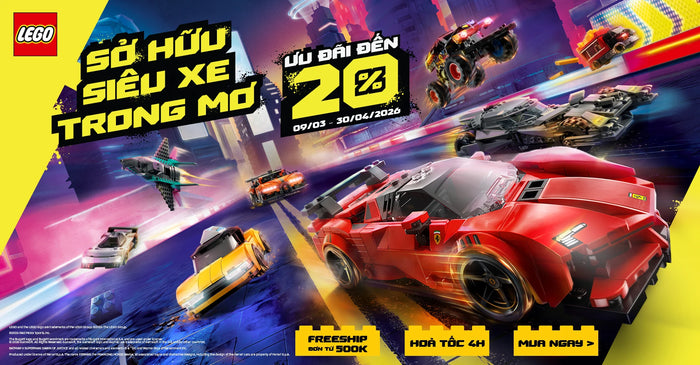 LEGO SIÊU XE TRONG MƠ -20%