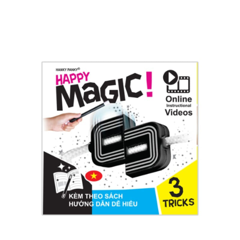 Đồ chơi trẻ em: Bộ 3 trò ảo thuật Sợi dây Zig Zag Hanky Panky HP1910