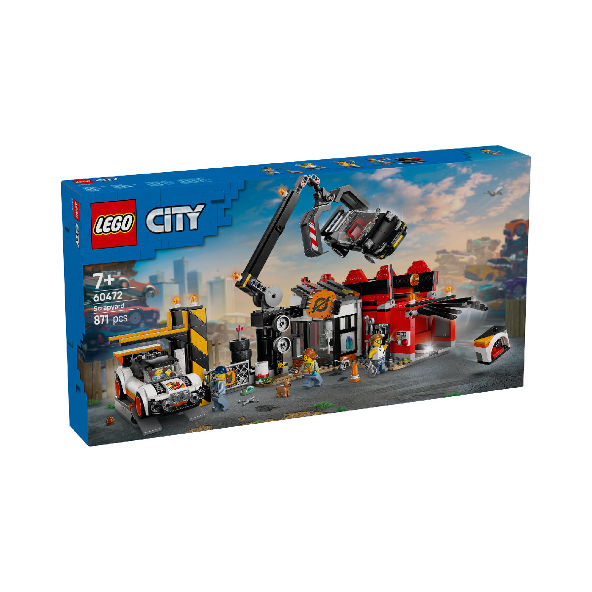 Đồ Chơi Lắp Ráp Bãi Phế Liệu Ô Tô LEGO CITY 60472