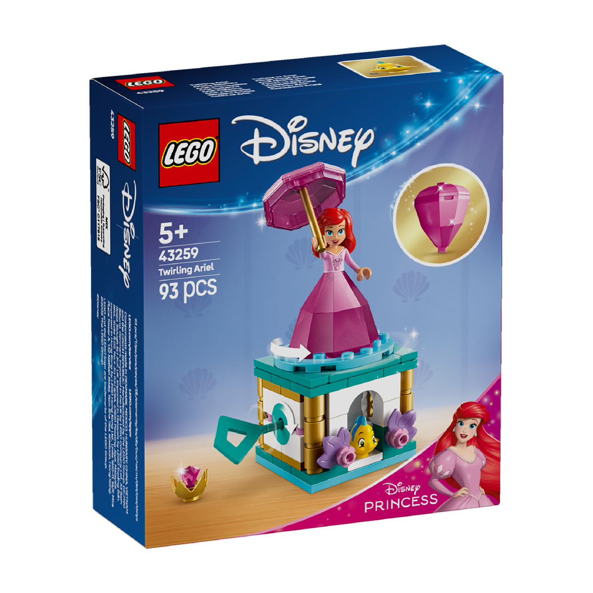 Đồ Chơi Lắp Ráp Nàng Tiên Cá Ariel LEGO DISNEY PRINCESS 43259