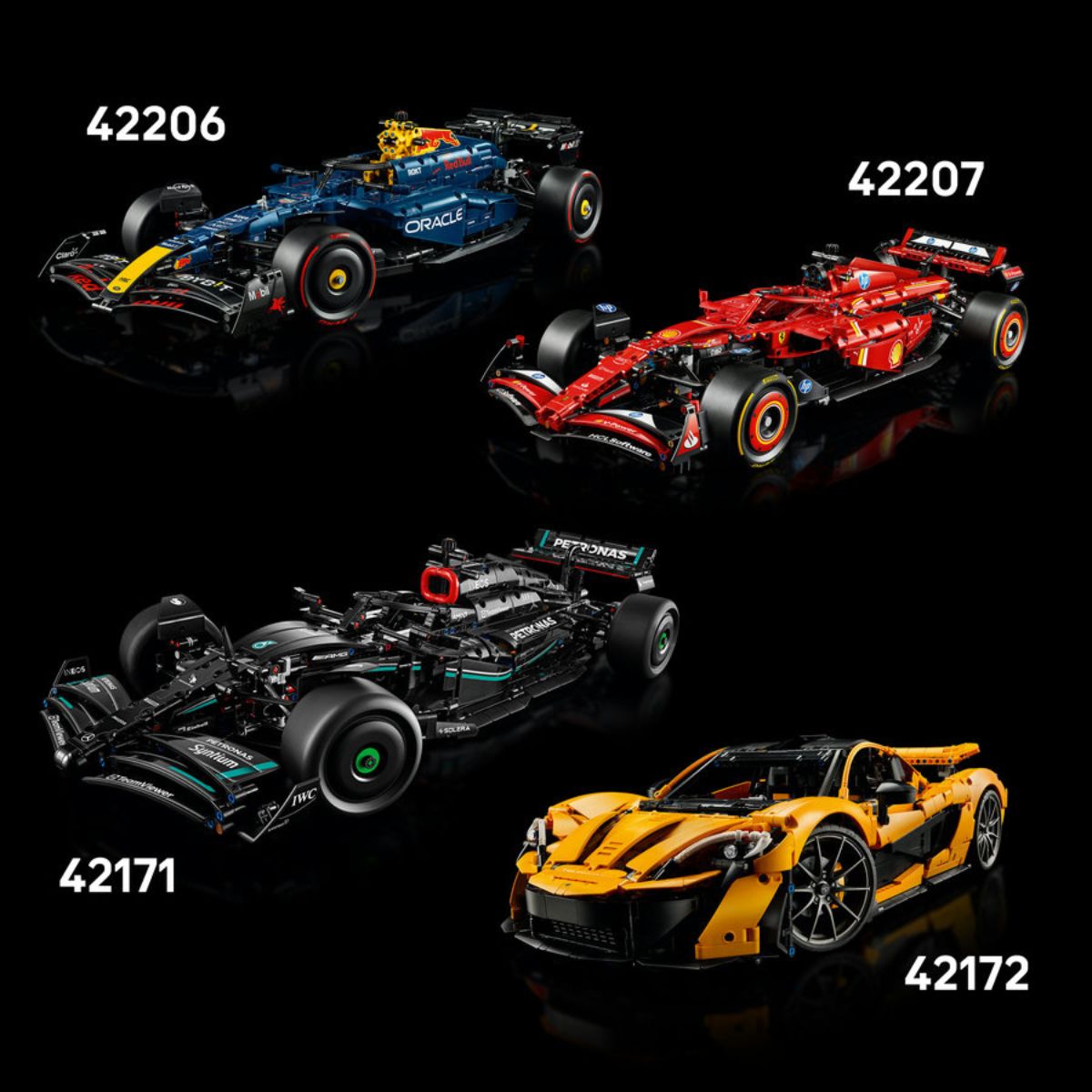 LEGO Technic McLaren MCL39 F1® Race Car 42228 (1675 Pieces)