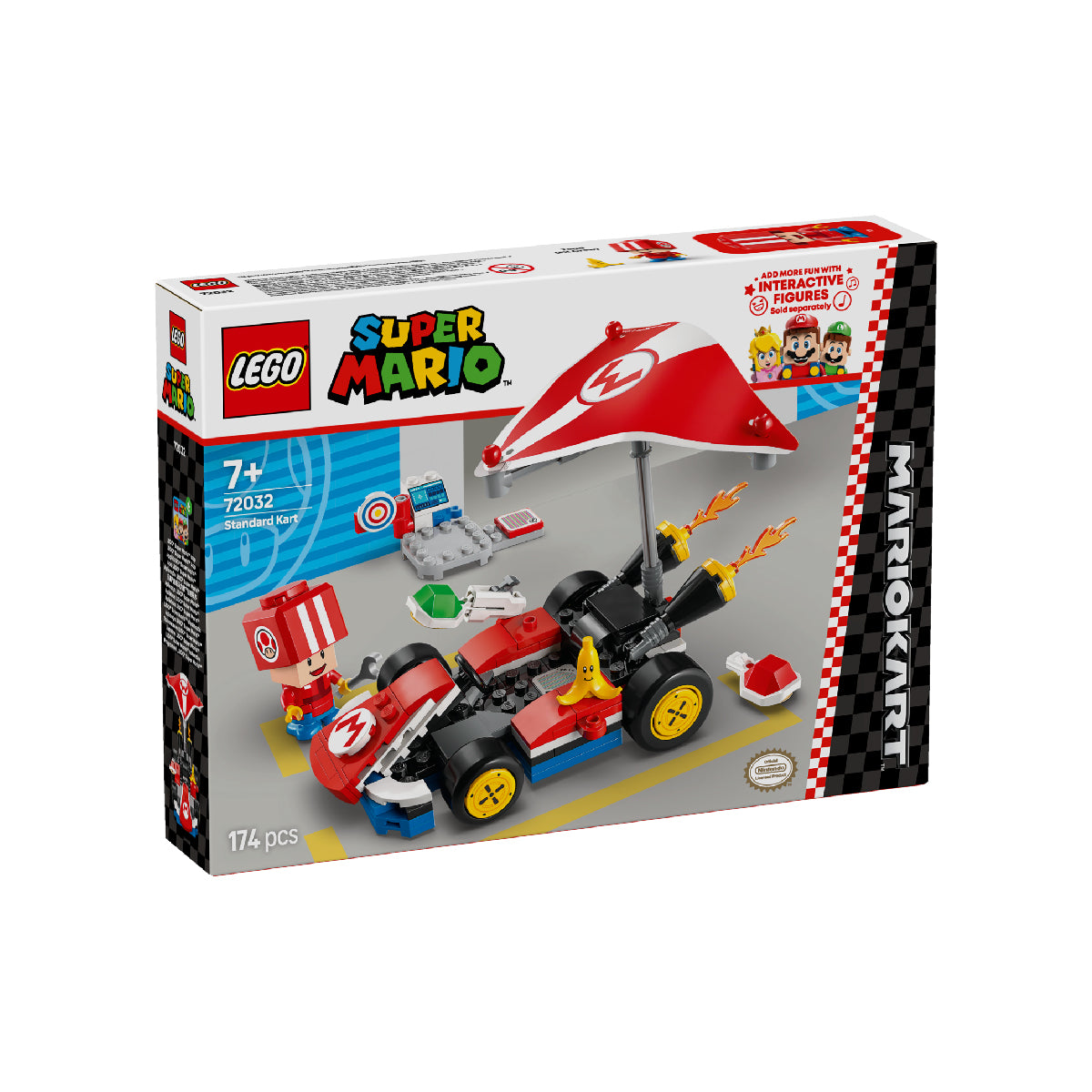 Đồ Chơi Lắp Ráp Xe Kart Tiêu Chuẩn LEGO SUPER MARIO 72032