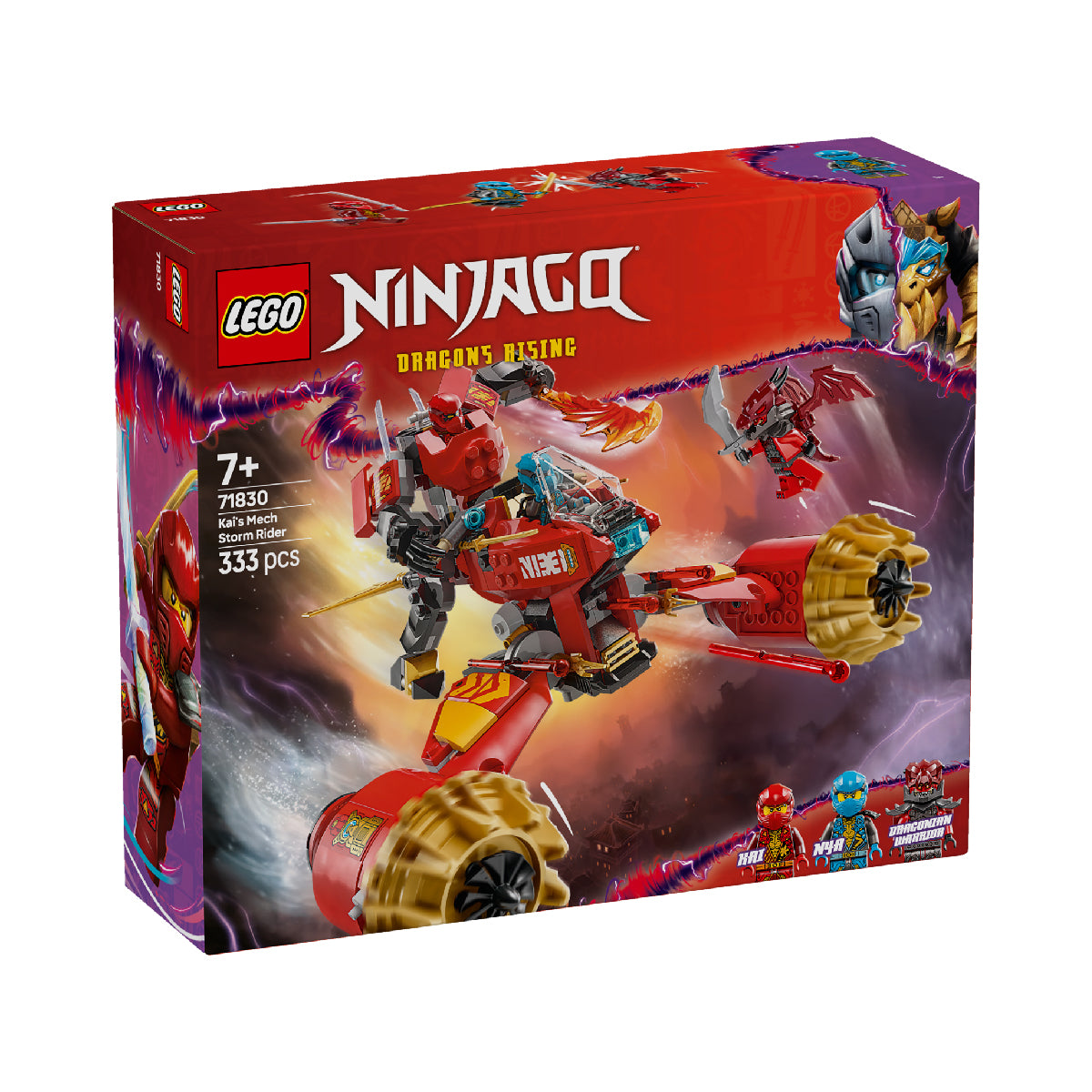 Đồ Chơi Lắp Ráp Chiến Giáp Và Xe Chiến Đấu Của Kai LEGO NINJAGO 71830