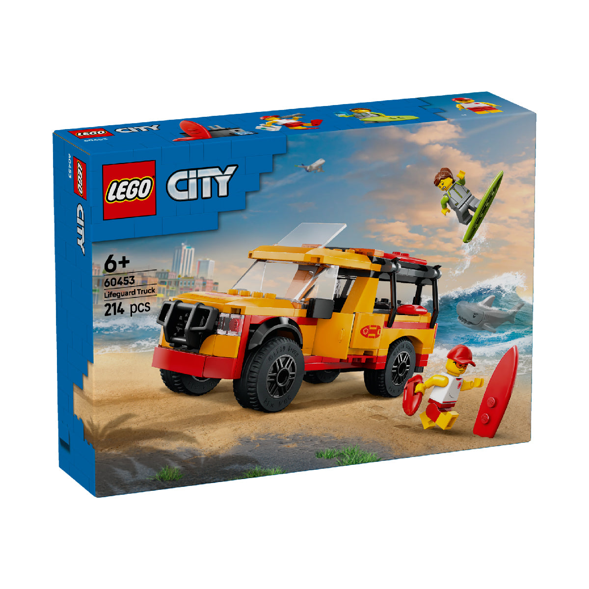 Đồ Chơi Lắp Ráp Xe Cứu Hộ Bãi Biển Lego City 60453