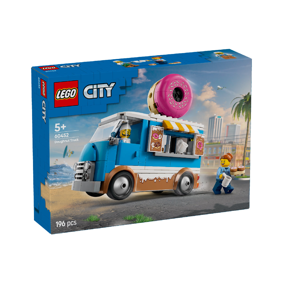 Đồ Chơi Lắp Ráp Xe Bánh Donut Di Động LEGO CITY 60452