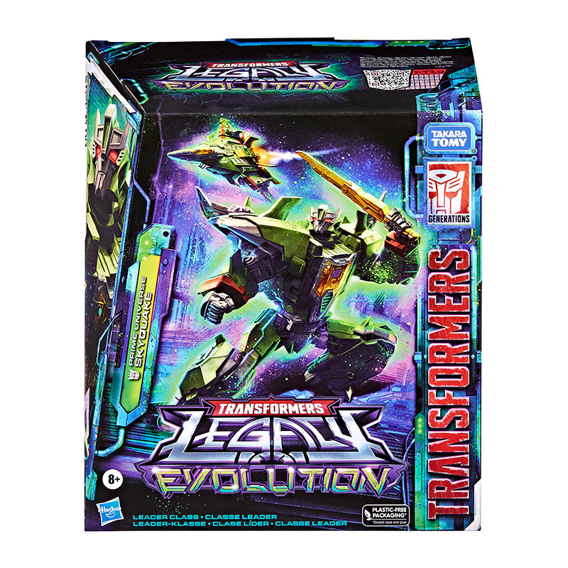 Mô hình PRIME SKYQUAKE EV Leader TRANSFORMERS F2989