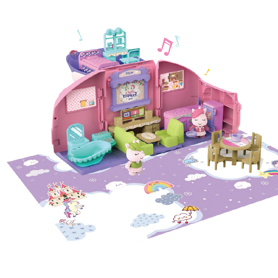 Ngôi Nhà Kỳ Lân Hồng Sweet Heart Sh4271