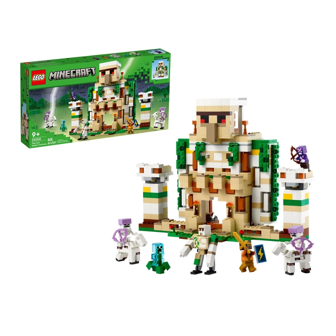 Đồ Chơi Lắp Ráp Pháo Đài Sắt Golem Lego Minecraft 21250