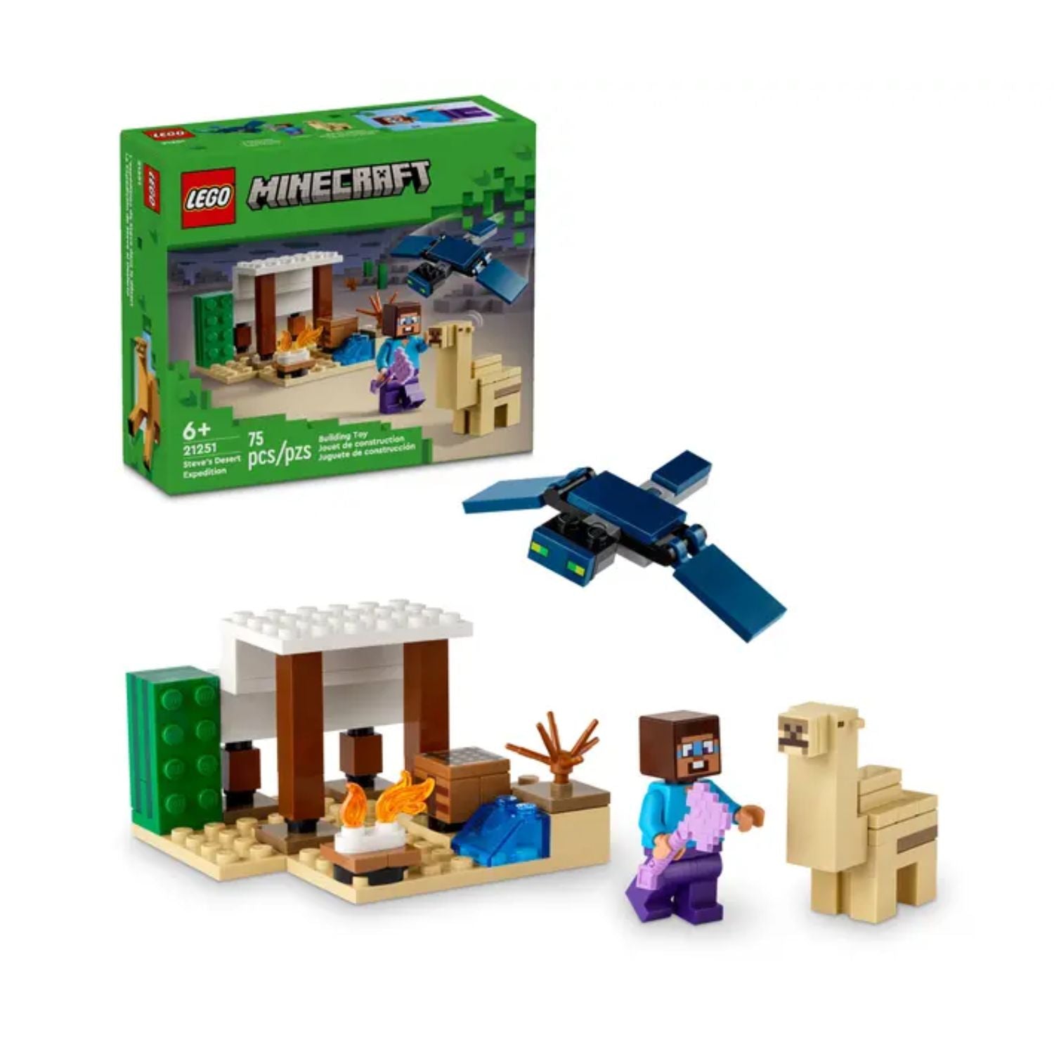 Đồ Chơi Lắp Ráp Chuyến Thám Hiểm Đền Thờ Sa Mạc Của Steve Lego Minecraft 21251
