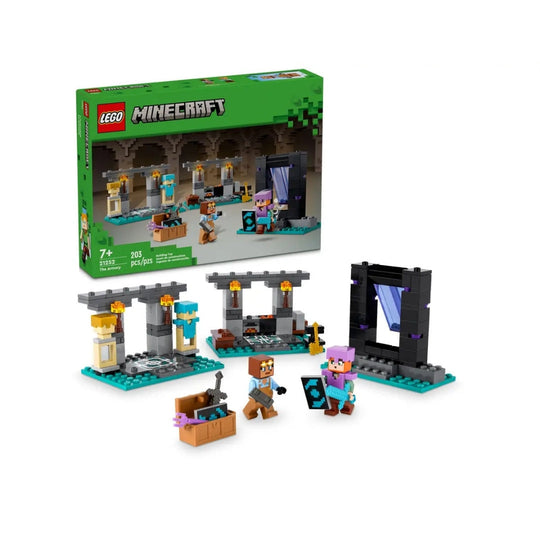 LEGO MINECRAFT 21252 Weapon Warehouse assembly toy
