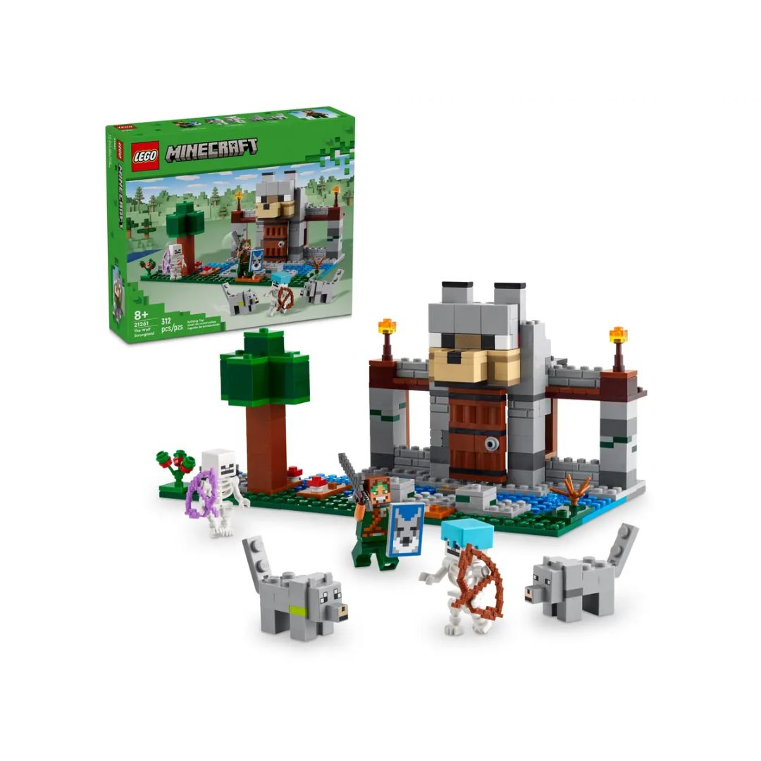 Đồ Chơi Lắp Ráp Tòa Thành Sói Lego Minecraft 21261