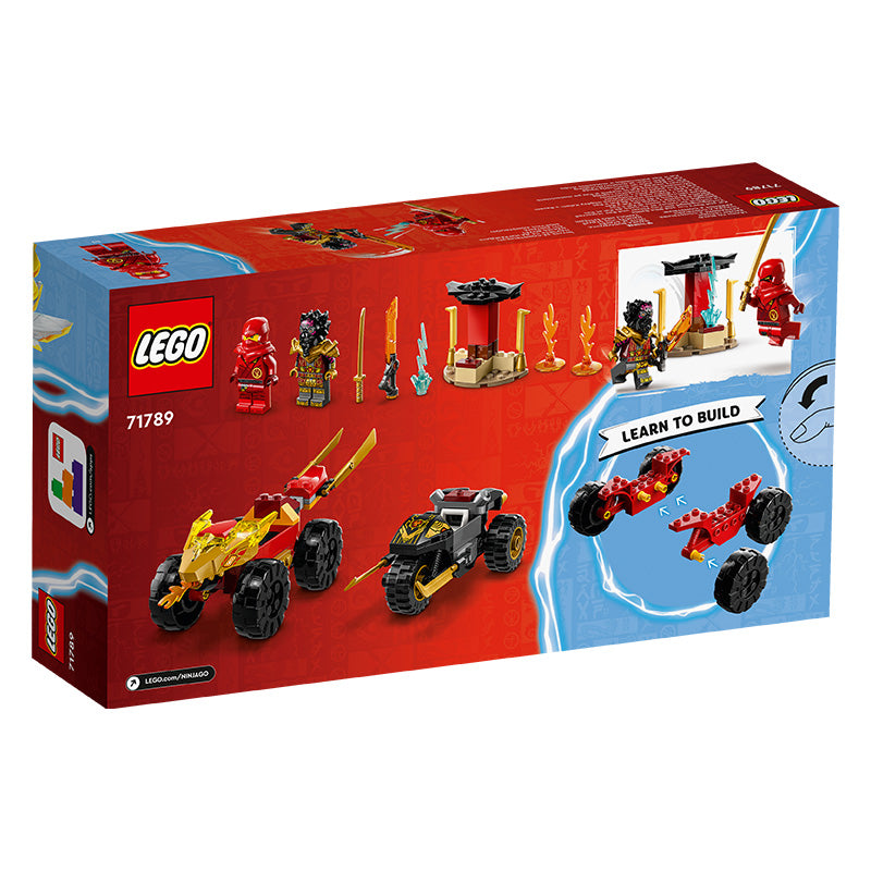 Đồ chơi lắp ráp Chiến xe của Kai đối đầu Ras LEGO NINJAGO 71789