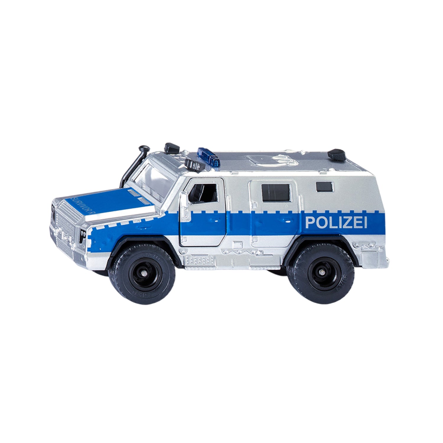 Mô Hình Xe Cảnh Sát Rheinmetall Man Survivor R Siku 2304s