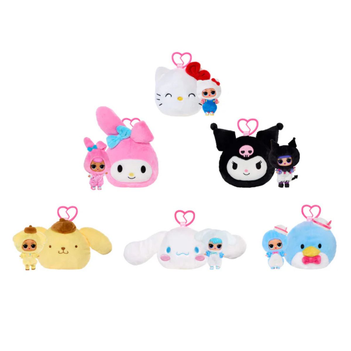 Đồ Chơi Thú Bông Hai Mặt Bất Ngờ L.O.L. Surprise & Hello Kitty LOL SURPRISE 249962-EUC