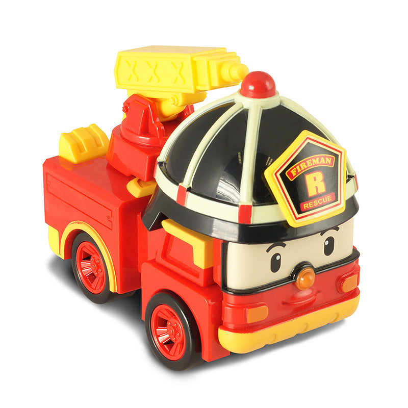 Robot biến hình xe cứu hộ Roy có ánh sáng ROBOCAR POLI 83093