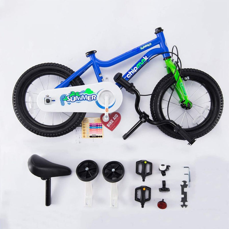 Xe đạp trẻ em Chipmunk 14 inch Màu Xanh CM14-1