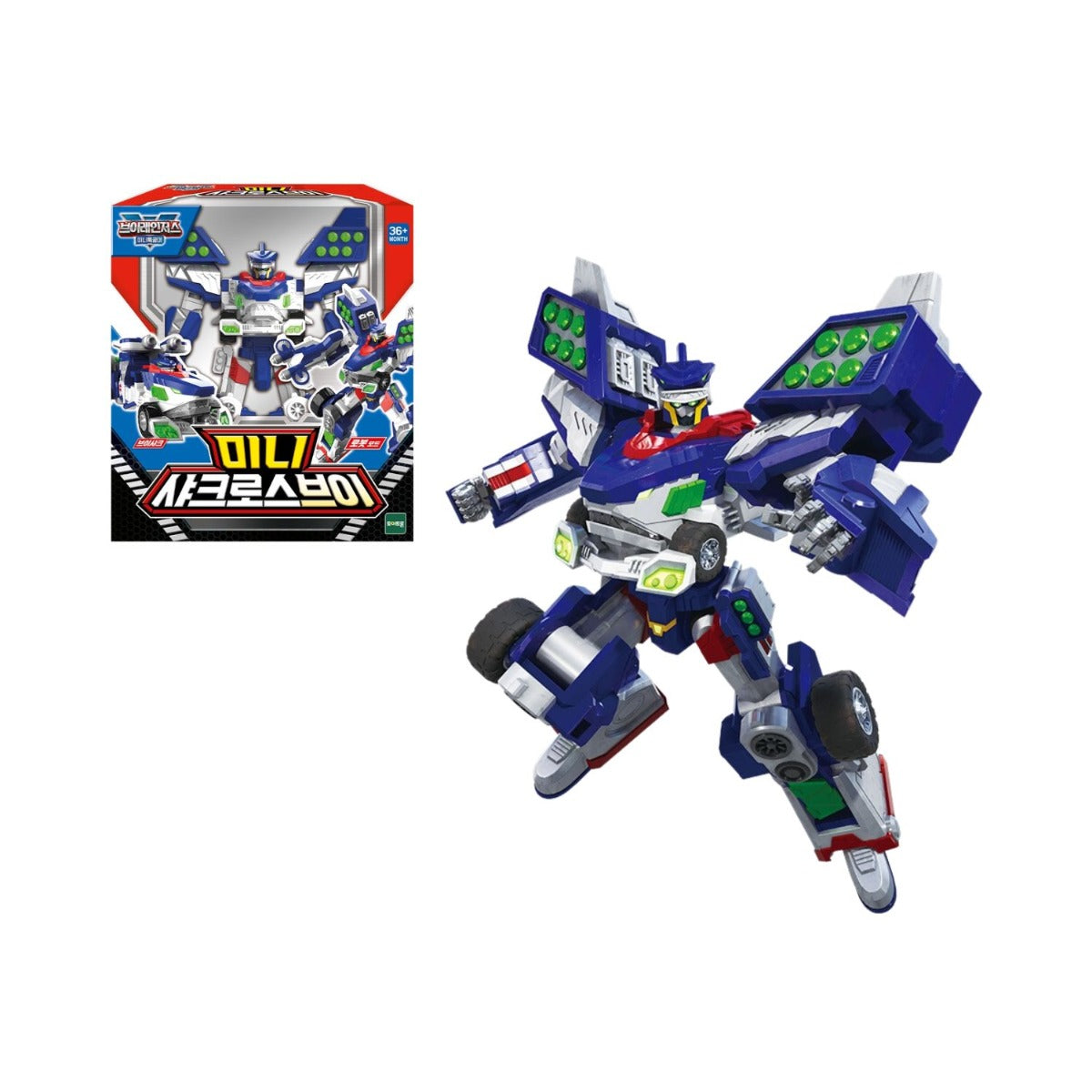 Angry Shark Guardian Robot Sharkross V MINIFORCE 503021