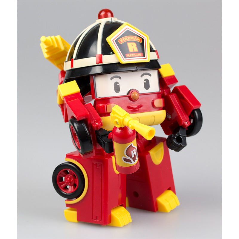 Robot biến hình xe cứu hộ Roy có ánh sáng ROBOCAR POLI 83093