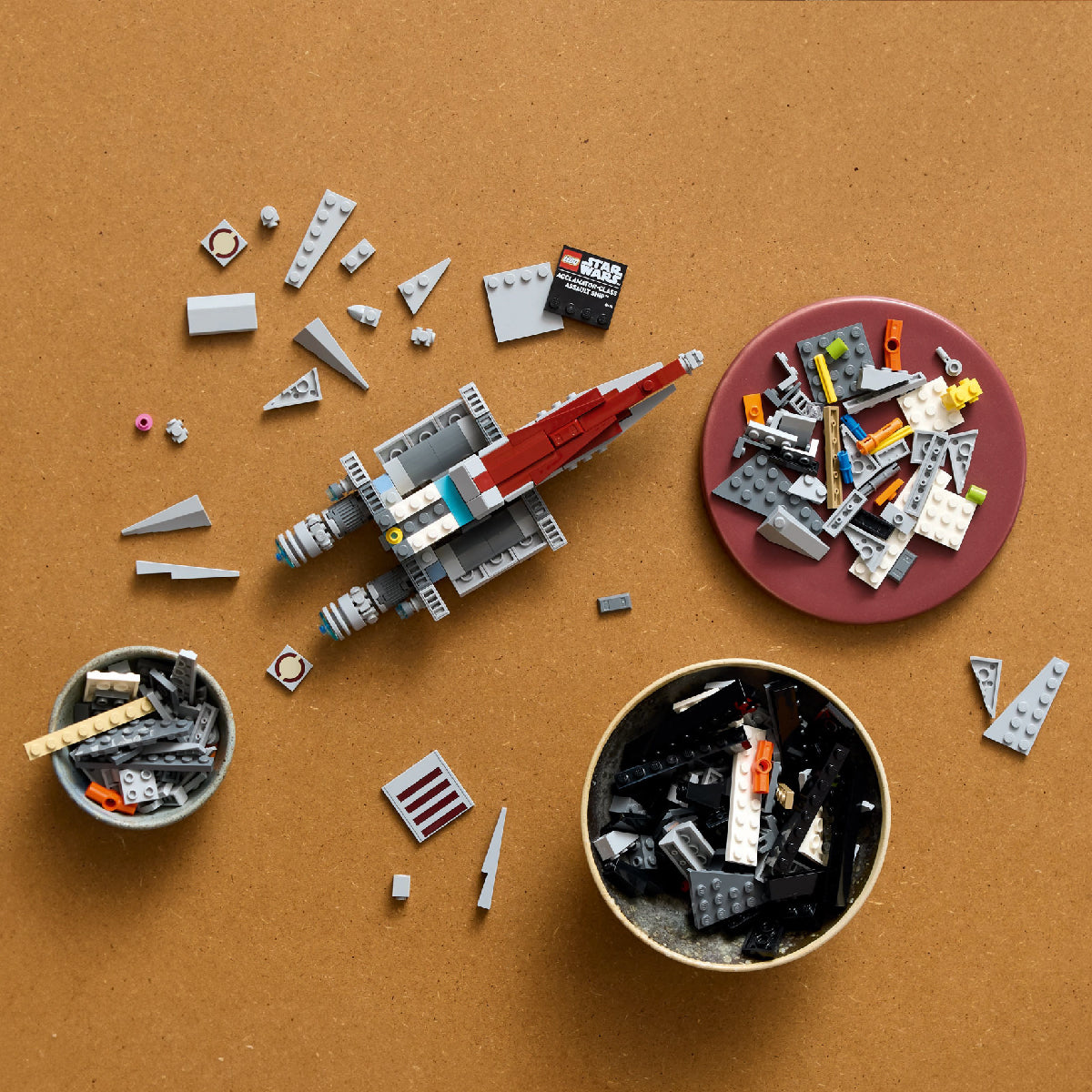 Đồ Chơi Lắp Ráp Tàu Chiến Acclamator LEGO STAR WARS 75404