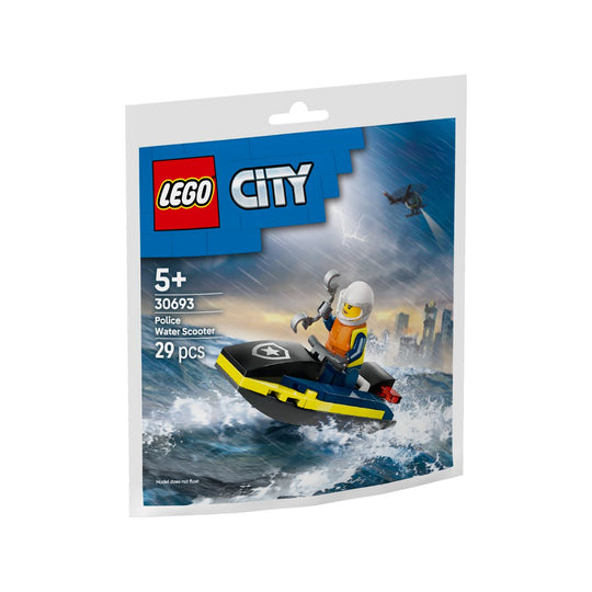 [Gift, not for sale] Police Water Motorcycle Construction Toy LEGO MARKETING MKT-30693