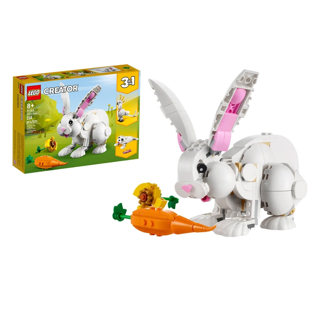 Đồ Chơi Lắp Ráp Thỏ Trắng Dễ Thương Lego Creator 31133