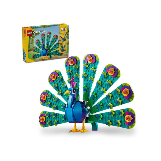 Đồ chơi lắp ráp Mô hình Chim công sặc sỡ LEGO CREATOR 31157 (355 chi tiết)