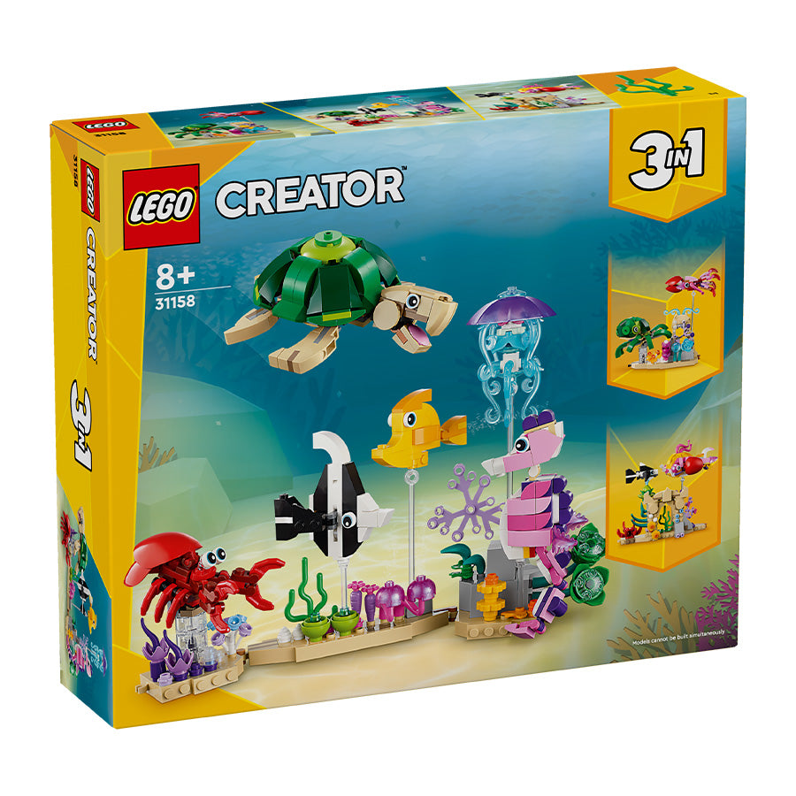 Đồ chơi lắp ráp Mô hình sinh vật biển LEGO CREATOR 31158