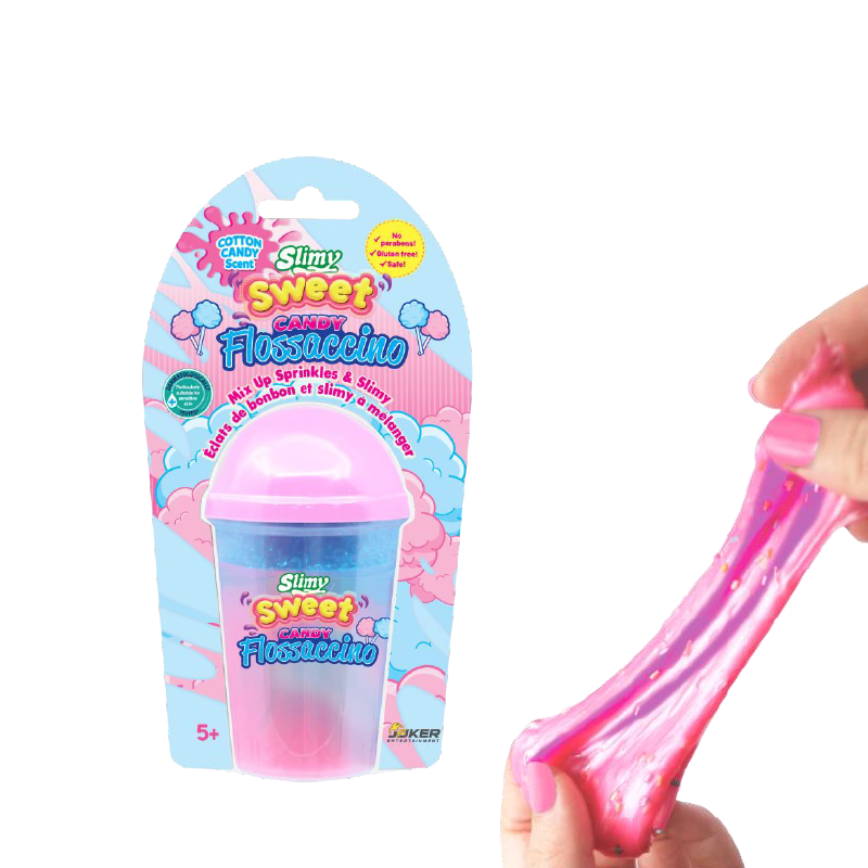 Slimy Kẹo Ngọt Flossaccino Với Hạt Thủy Tinh Lấp Lánh SLIMY 33496
