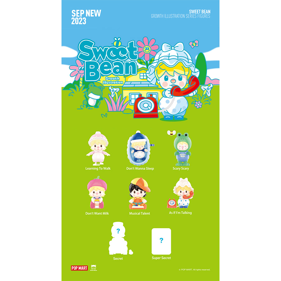 Mô Hình Sweet Bean Growth Illustration POP MART 6941848240781