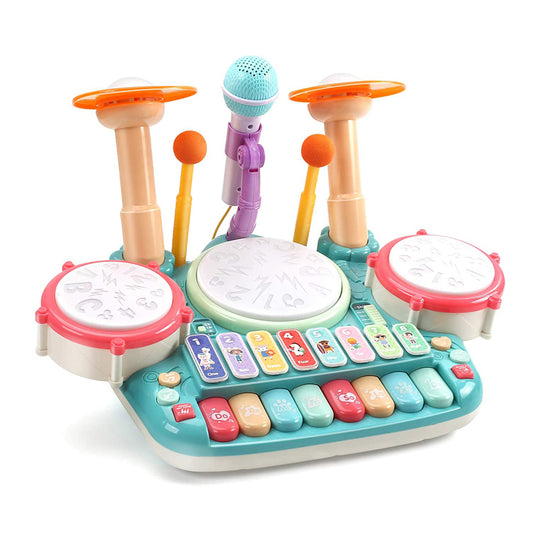 Bộ trống kèm piano vui nhộn PEEK A BOO PAB003