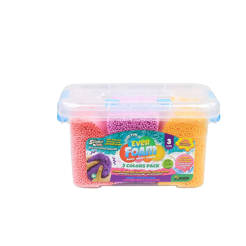 Đồ Chơi Sáng Tạo Slimy Foam_Slime Xốp Tím-Hồng-Cam SLIMY 38001