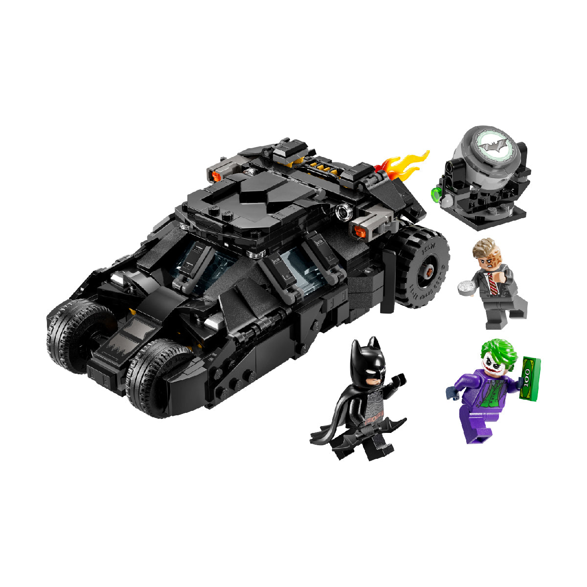 Đồ Chơi Lắp Ráp Batman Tumbler Đấu Với Two-Fac Và Joker LEGO SUPERHEROES 76303