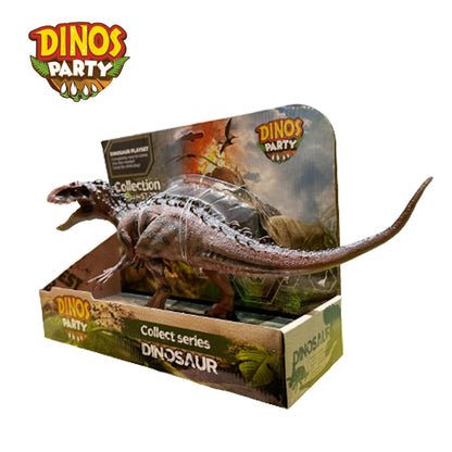 Mô hình khủng long Tyrannosaurus Rex_Nâu DINOS PARTY BG6014A-1