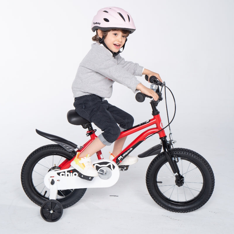 Xe đạp trẻ em Chipmunk 14 inch Màu Đỏ