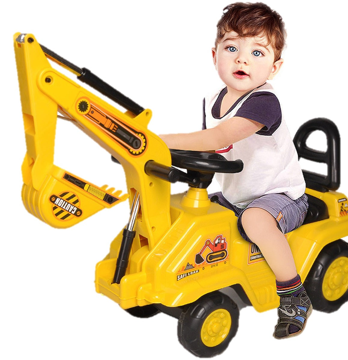 Xe công trình chòi chân - Máy xúc PEEK A BOO YD1007