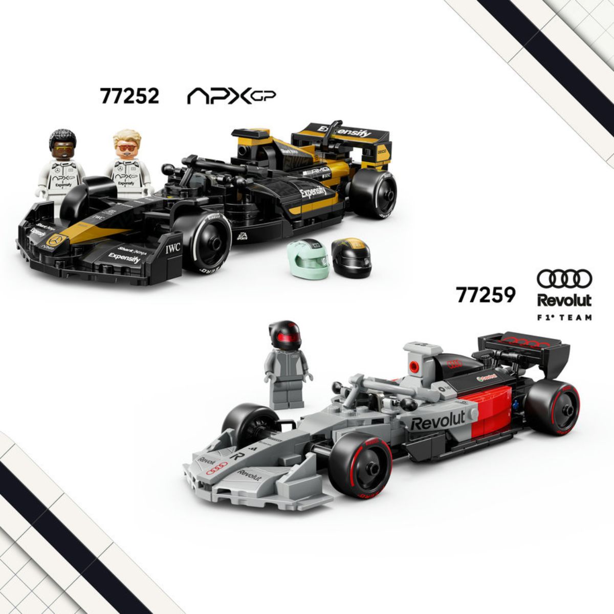 Đồ Chơi Lắp Ráp Xe Đua F1 Academy™ Lego® LEGO SPEED CHAMPIONS 77258