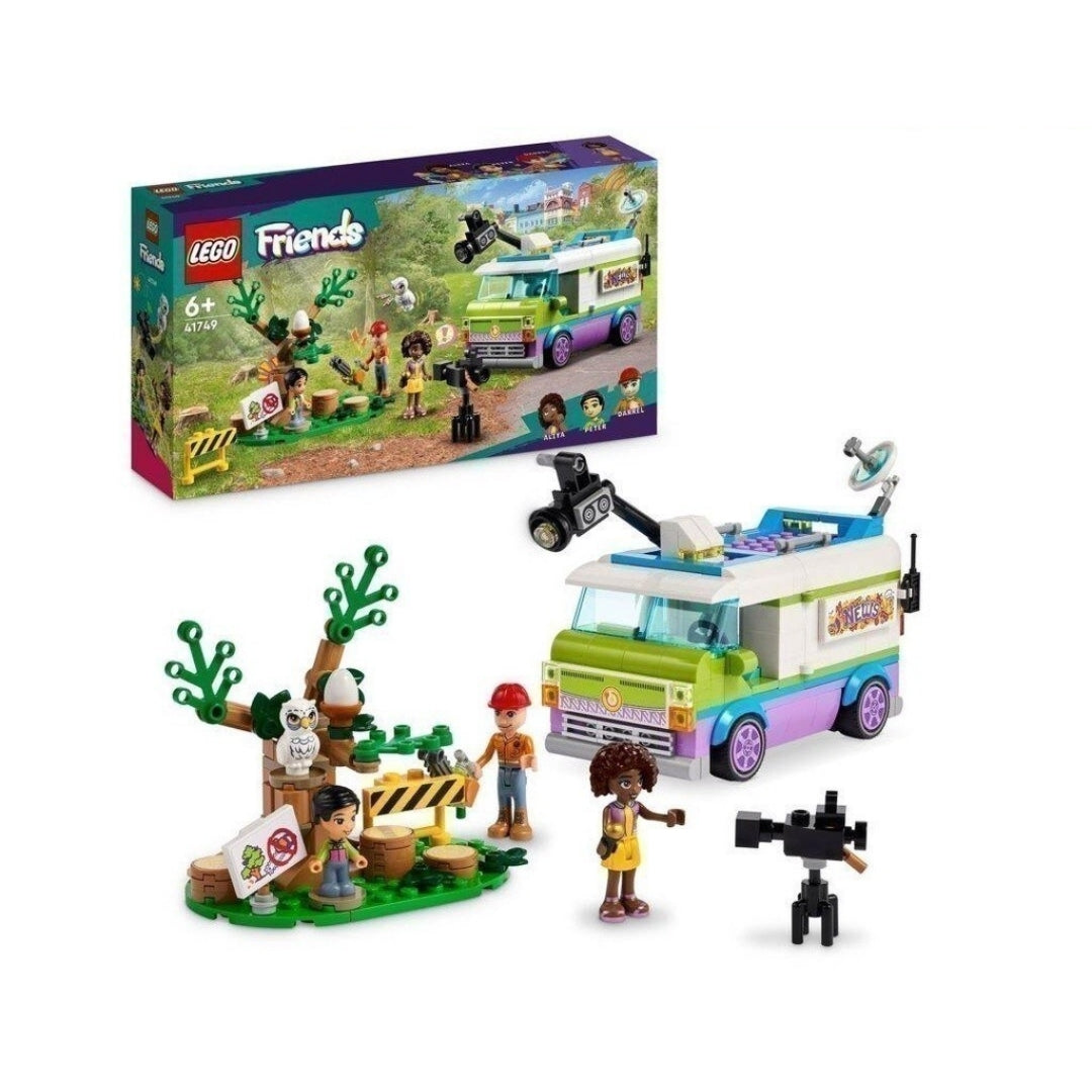 Đồ Chơi Lắp Ráp Xe Truyền Hình Lưu Động Lego Friends 41749