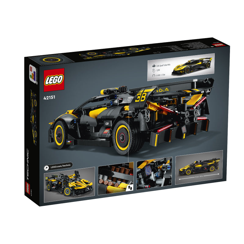 Đồ Chơi Lắp Ráp Siêu Xe Bugatti Bolide LEGO TECHNIC MS-42151 (905 chi tiết)
