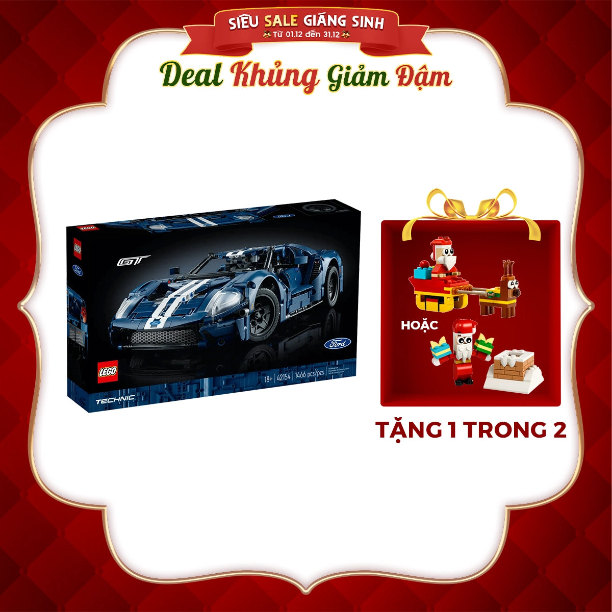 LEGO TECHNIC 42154 Ford GT Super Sports Car Assembly Toy