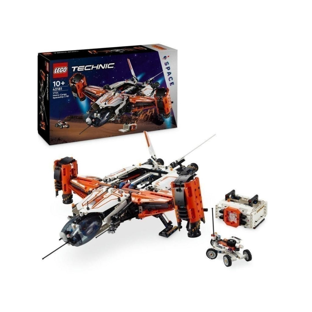 Đồ Chơi Lắp Ráp Tàu Vũ Trụ Chở Hàng Vtol Lt81 Lego Technic 42181