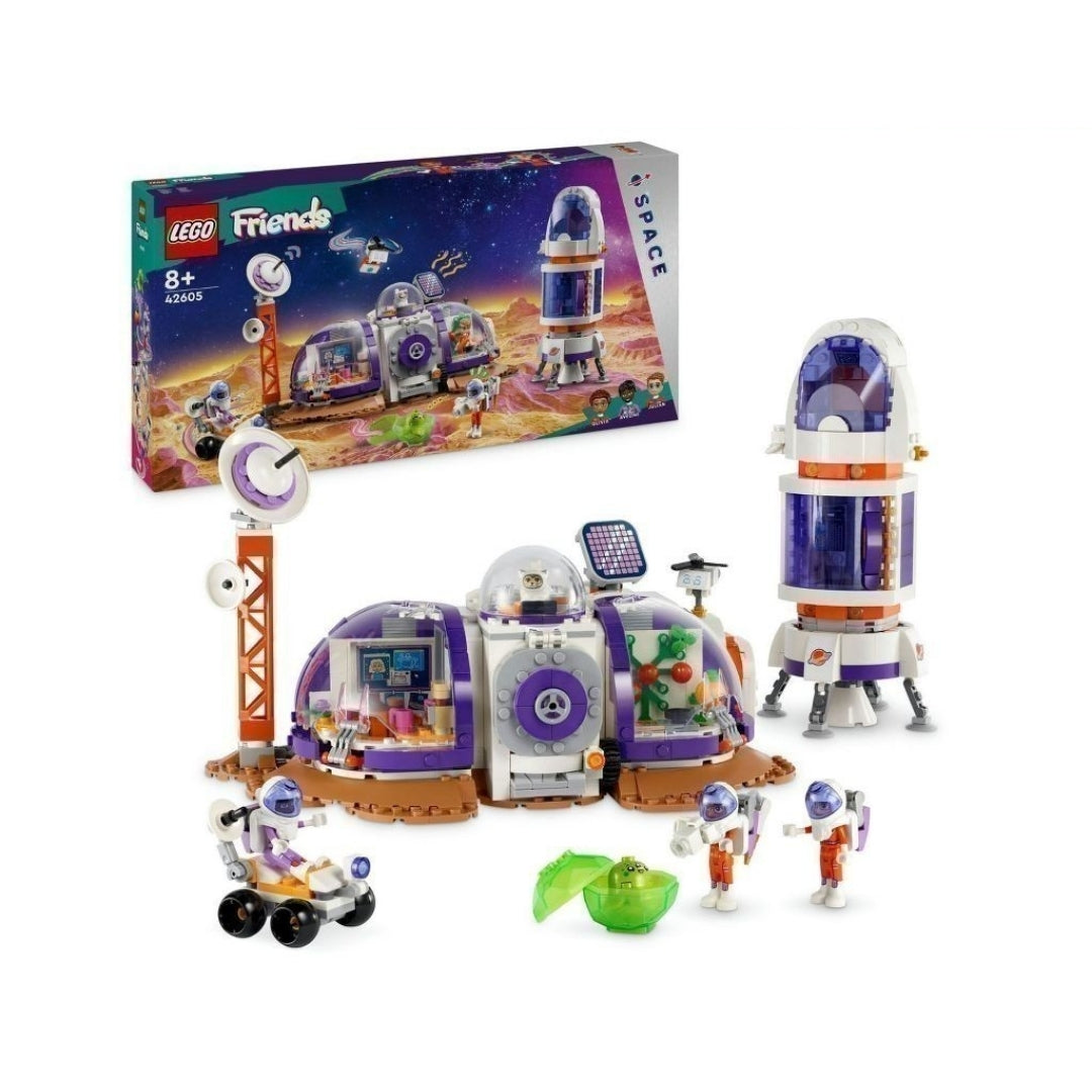 LEGO FRIENDS 42605 Martian space station and rocket assembly toy