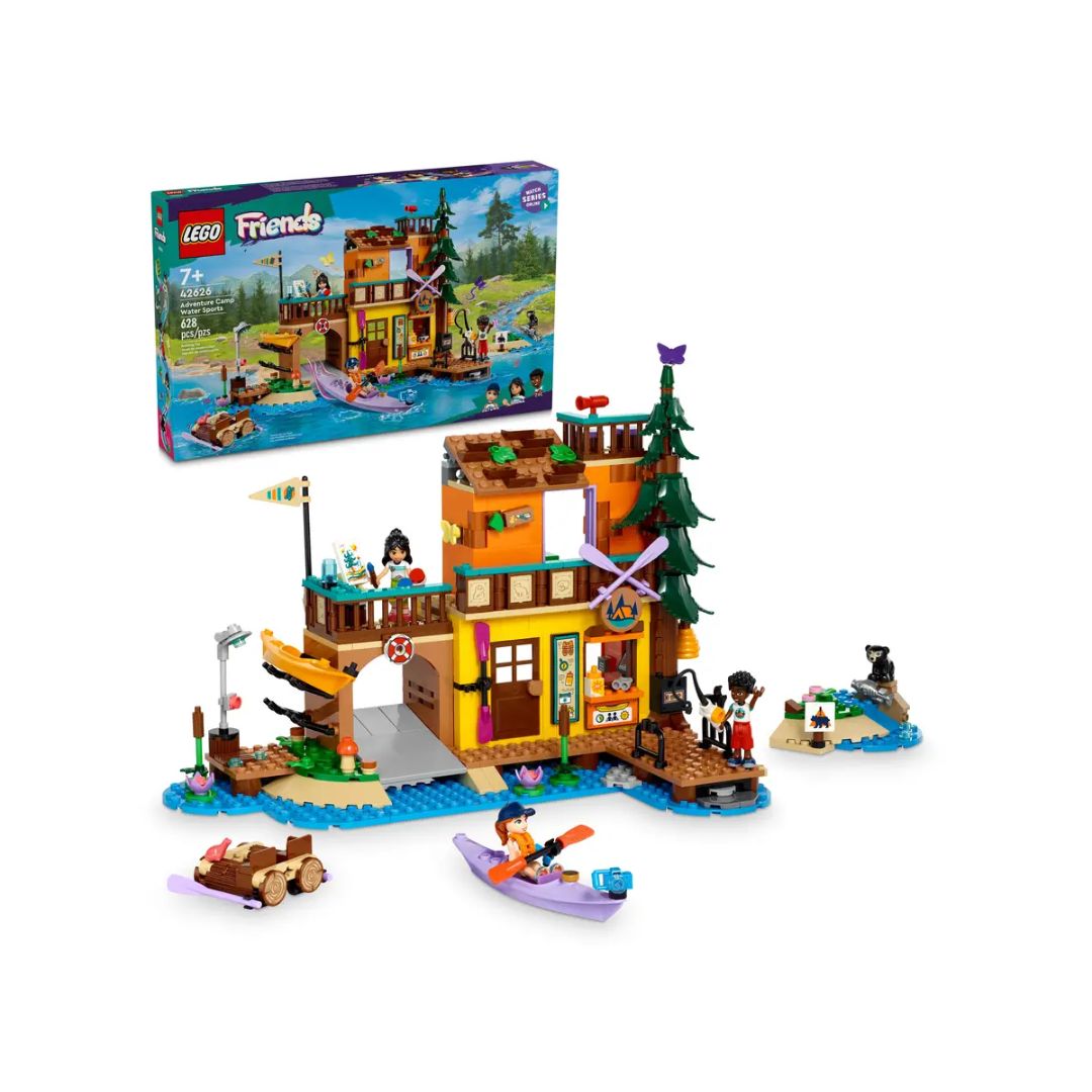 Đồ Chơi Lắp Ráp Khu Cắm Trại Môn Thể Thao Nước Lego Friends 42626 (628 Chi Tiết)