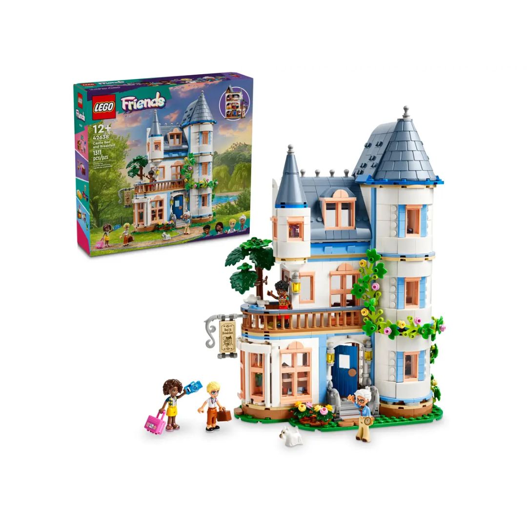 Đồ Chơi Lắp Ráp Khách Sạn Cổ Điển Kiểu Pháp Lego Friends 42638 (1311 Chi Tiết)