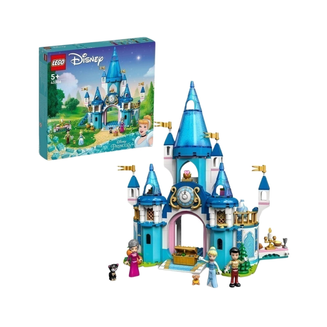 Đồ Chơi Lắp Ráp Lâu Đài Công Chúa Lọ Lem Và Hoàng Tử Lego Disney Princess 43206