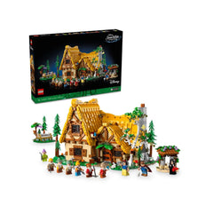 LEGO DISNEY PRINCESS House of Snow White and the Seven Dwarfs Assembled Toy 43242