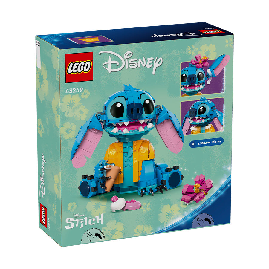 Assembly toy Stitch character model LEGO DISNEY PRINCESS 43249