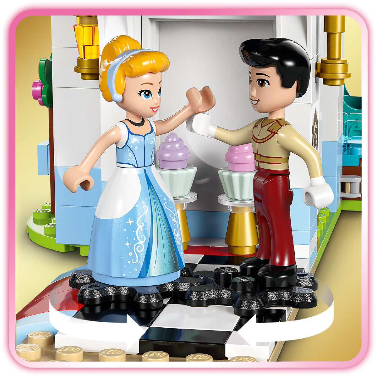 Đồ Chơi Lắp Ráp Lâu Đài Và Xe Ngựa Của Cinderella LEGO DISNEY PRINCESS 43275