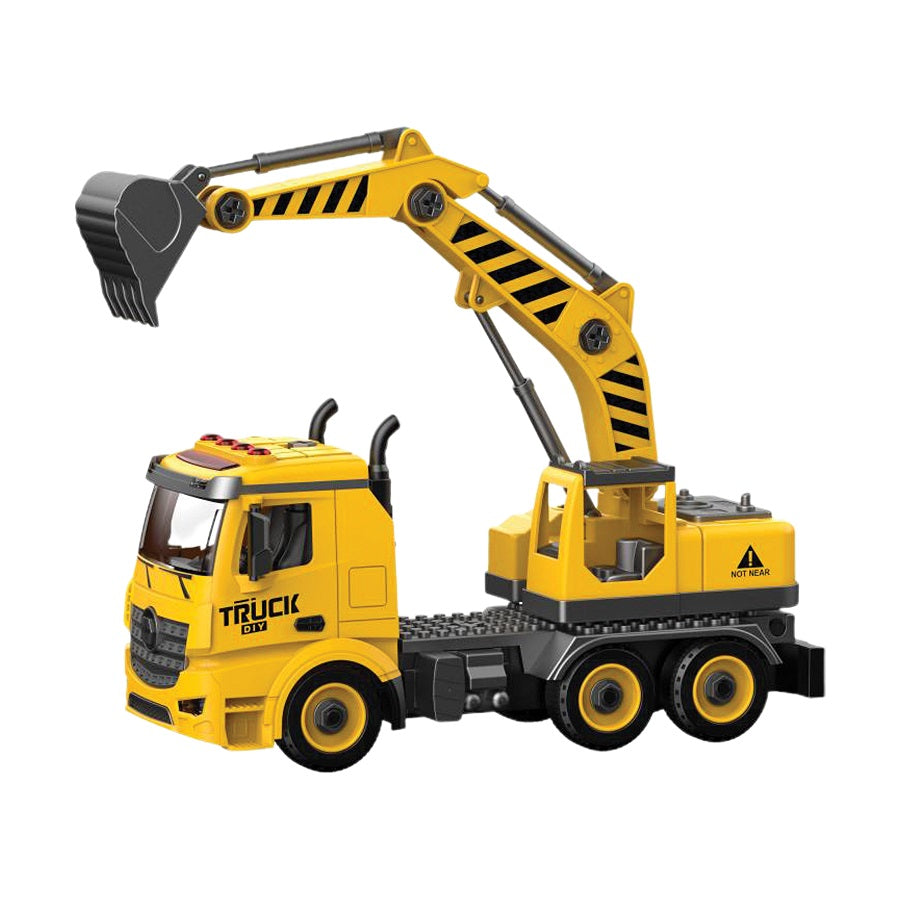 Đồ chơi lắp ráp VECTO DIY Xe cần cẩu VECTO VT9070B