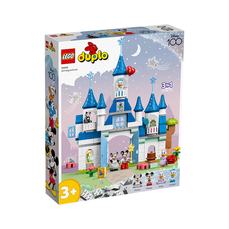 Đồ Chơi Lắp Ráp Lâu Đài Disney Ma Thuật 3 Trong 1 Lego Duplo 10998