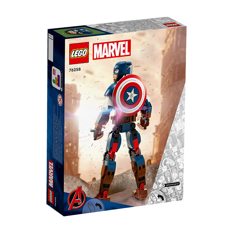 Đồ chơi lắp ráp Mô hình đội trưởng Mỹ Captain America - LEGO SUPERHEROES 76258